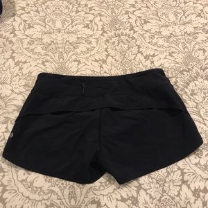Navy Lululemon shorts